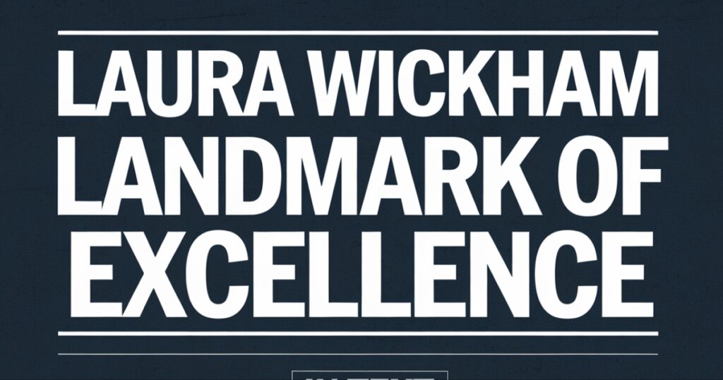 Laura Wickham Landmark of Excellence