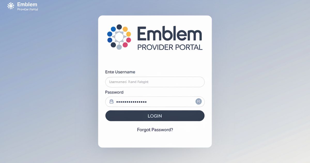 Emblem Provider Portal Login Detailed Guide