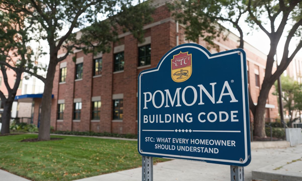 Pomona Building Code for STC What Every Homeowner Should Understand